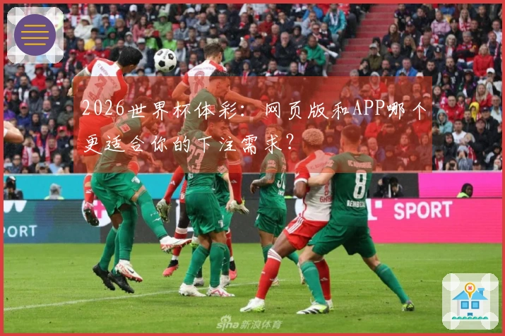 2026世界杯体彩：网页版和APP哪个更适合你的下注需求？