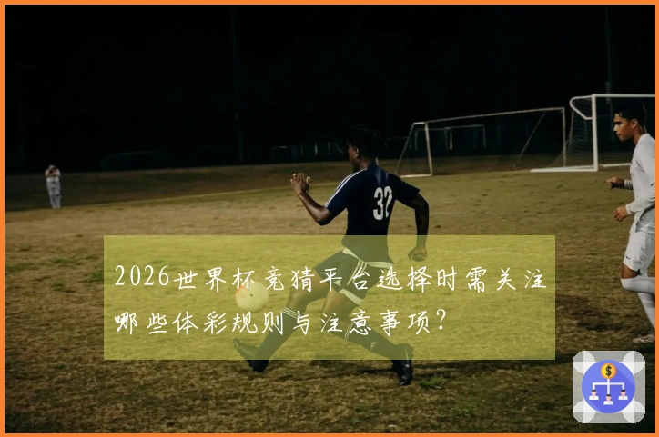 2026世界杯竞猜平台选择时需关注哪些体彩规则与注意事项？